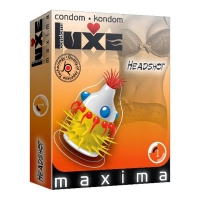 ПРЕЗЕРВАТИВЫ LUXE MAXIMA КОНТРОЛЬНЫЙ ВЫСТРЕЛ №1