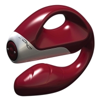 Вибратор для пар we-vibe thrill водонепроницаемый, с 8 режимами вибрации, красный, силиконовый