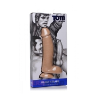 Фаллоимитатор реалистик с мошонокой на присоске Tom of Finland Ready Steady Realistic Dildo