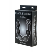 АНАЛЬНАЯ ЦЕПОЧКА BLACK EDITION ANAL SHUTTLE SUPER BEADS