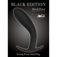АНАЛЬНАЯ ПРОБКА STRONG FORCE ANAL PLUG BLACK