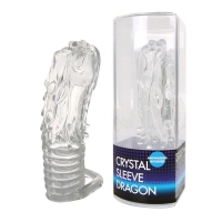 НАСАДКА ЗАКРЫТАЯ "CRYSTAL SLEEVE DRAGON" в форме дракона